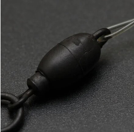 Zátaž na háčik Gardner Covert Tungsten QC Hook Swivel Hinge Beads, 8ks, vel.8mm x 4,8mm