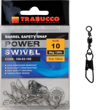 Trabucco karabinka s obratlíkom Barrel Safety Snap 12ks