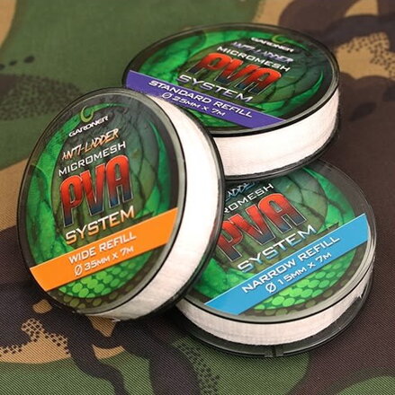 Gardner PVA pančucha náhradná náplň Micromesh Wide Refill, 7m, 35mm
