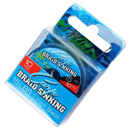 Pletená šnúra Giants Fishing Carp Braid Sinking 25lbs/10m Pitch Black