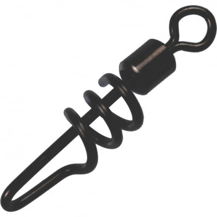 Obratlíky Gardner Covert Corkscrew Swivels, vel. 8, 10ks