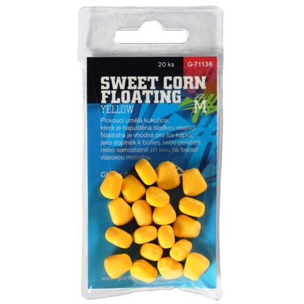 Giants Fishing Umelá nástraha Sweet Corn Floating Yellow, vel.M/20ks Giants Fishing Umelá nástraha Sweet Corn Floating Yellow, vel.M/20ks