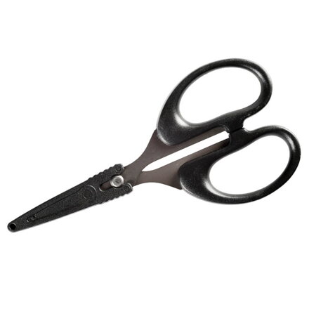 Nožnice čierne Giants Fishing Scissors with Safety Cap Nožnice čierne Giants Fishing Scissors with Safety Cap