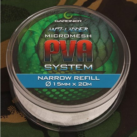 Gardner PVA pančucha náhradná náplň Micromesh Narrow Refill, 7m, 15mm