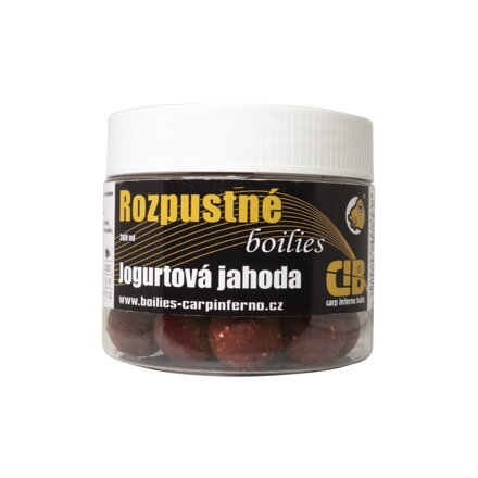 Carp Inferno Rozpustné Boilies Nutra Line Jogurtová Jahoda Carp Inferno Rozpustné Boilies Nutra Line Jogurtová Jahoda