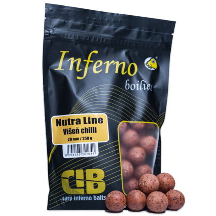 Carp Inferno Boilies Nutra Line - Višňa Chilli