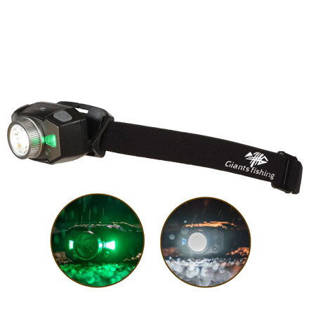 Giants Fishing Čelovka Headlamp LED Deluxe 300 Giants Fishing Čelovka Headlamp LED Deluxe 300