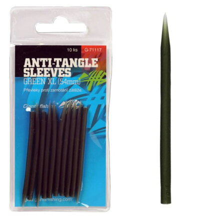 Giants Fishing Návleky proti zamotaniu Anti-Tangle Sleeves Green XL/10ks ( 54mm )