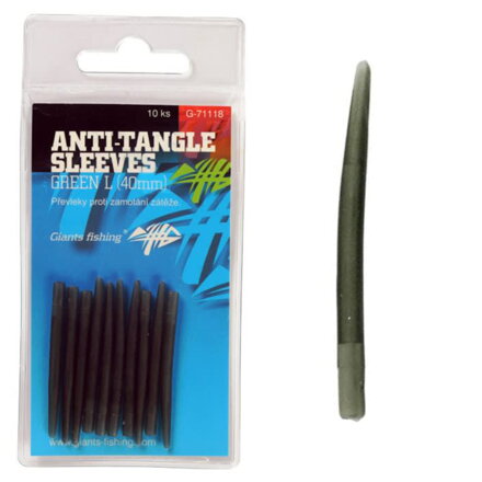 Giants Fishing Návleky proti zamotaniuí Anti-Tangle Sleeves Green L/10ks ( 40mm )