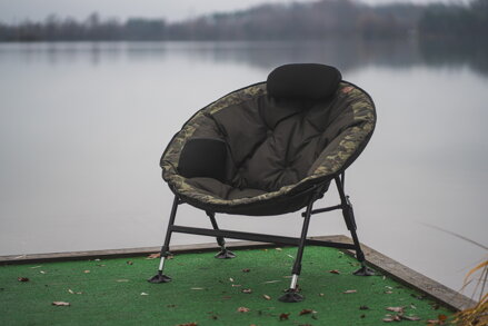 Giants fishing Sedačka Moon Chair Deluxe + prepravná taška